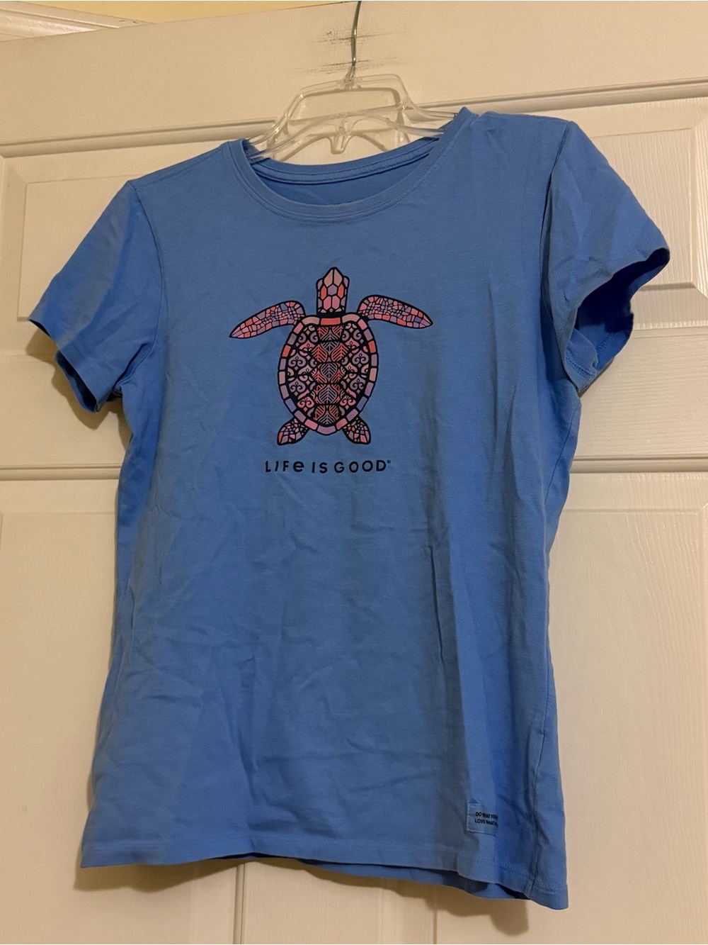 Life is Good Sea Turtle Crusher Tee T-Shirt Women’s Size Small S